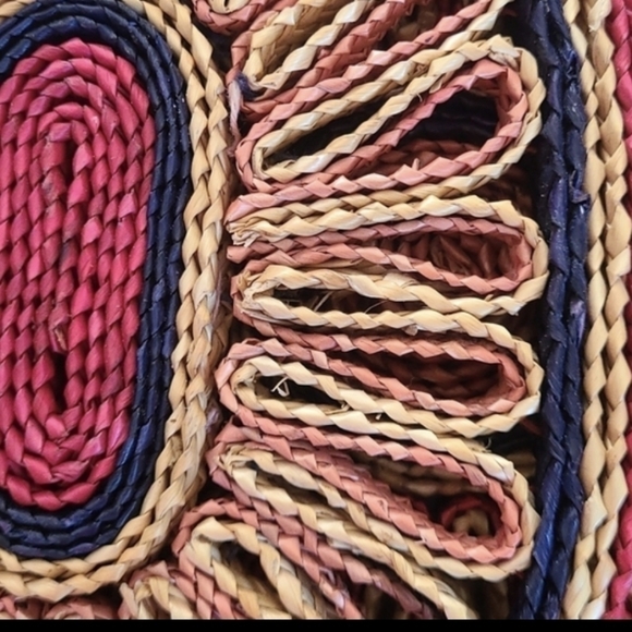 Wicker Basket and Woven Trivets Wall Decor set - 13 pieces - Picture 4 of 7